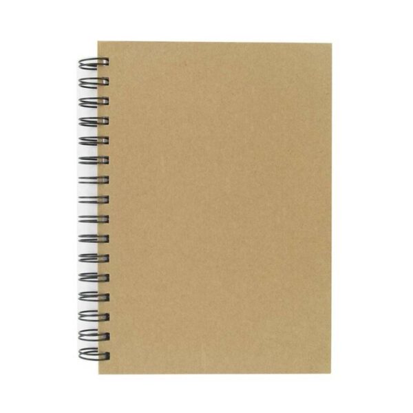 A5 Kraft Lined Notebook 10 Pack